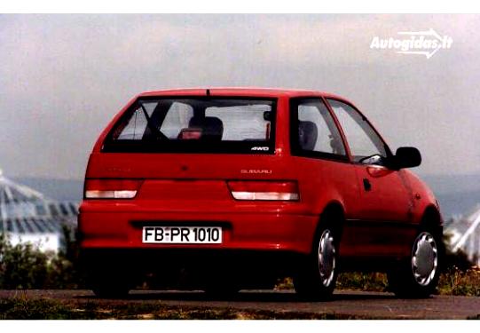Subaru Justy 5 Doors 1997 #6