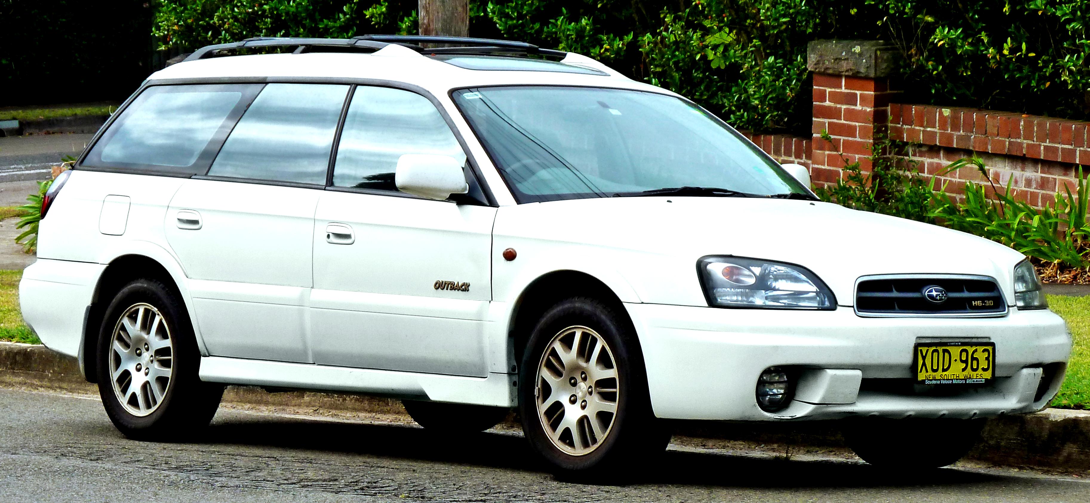 Subaru Legacy Wagon 1998 on