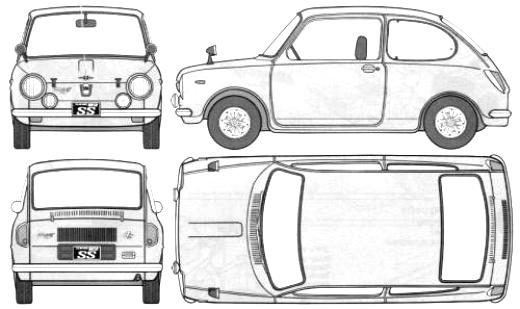Subaru R-2 1969 #14