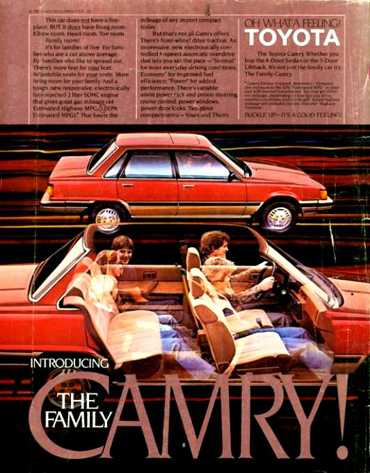 Toyota Camry 1983 #9