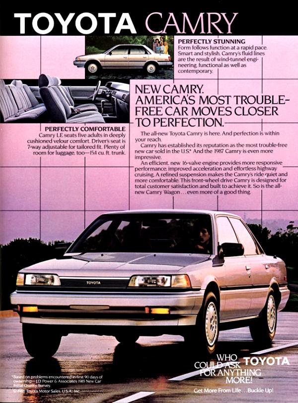 Toyota Camry 1987 #22