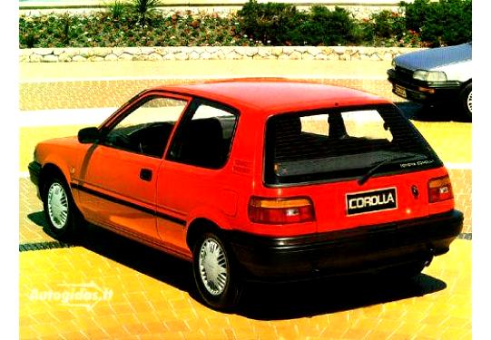 Toyota Corolla 3 Doors 1987 #10