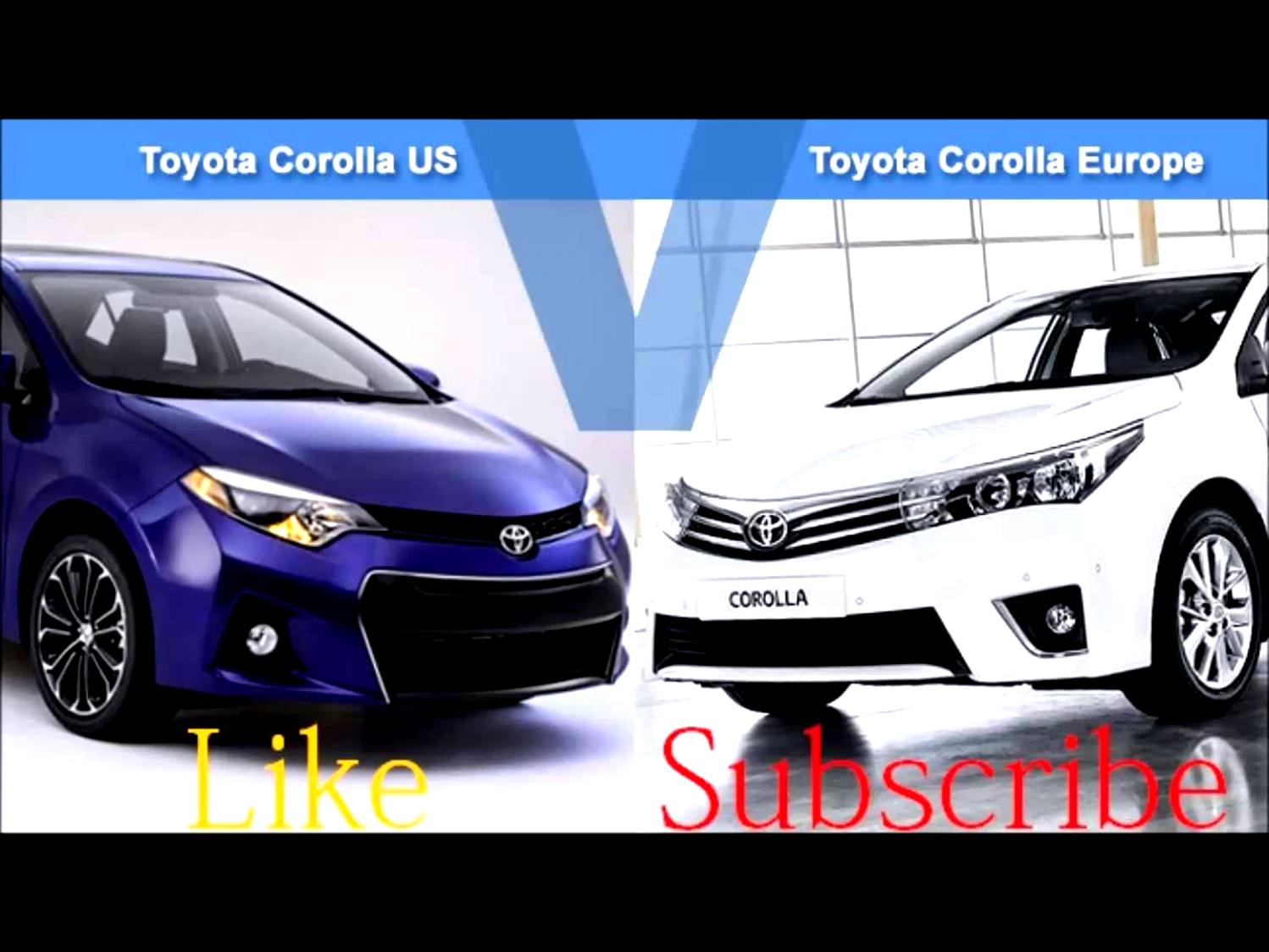 Сравнение тойота королла. Toyota Corolla 2014 USA. Cx4 vs Тойота Королла. Королла для американского рынка. Toyota Corolla 2013 минивэн.
