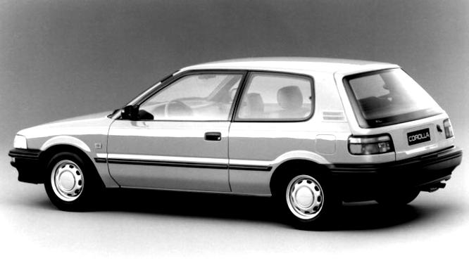 Toyota Corolla Liftback 1987 #8