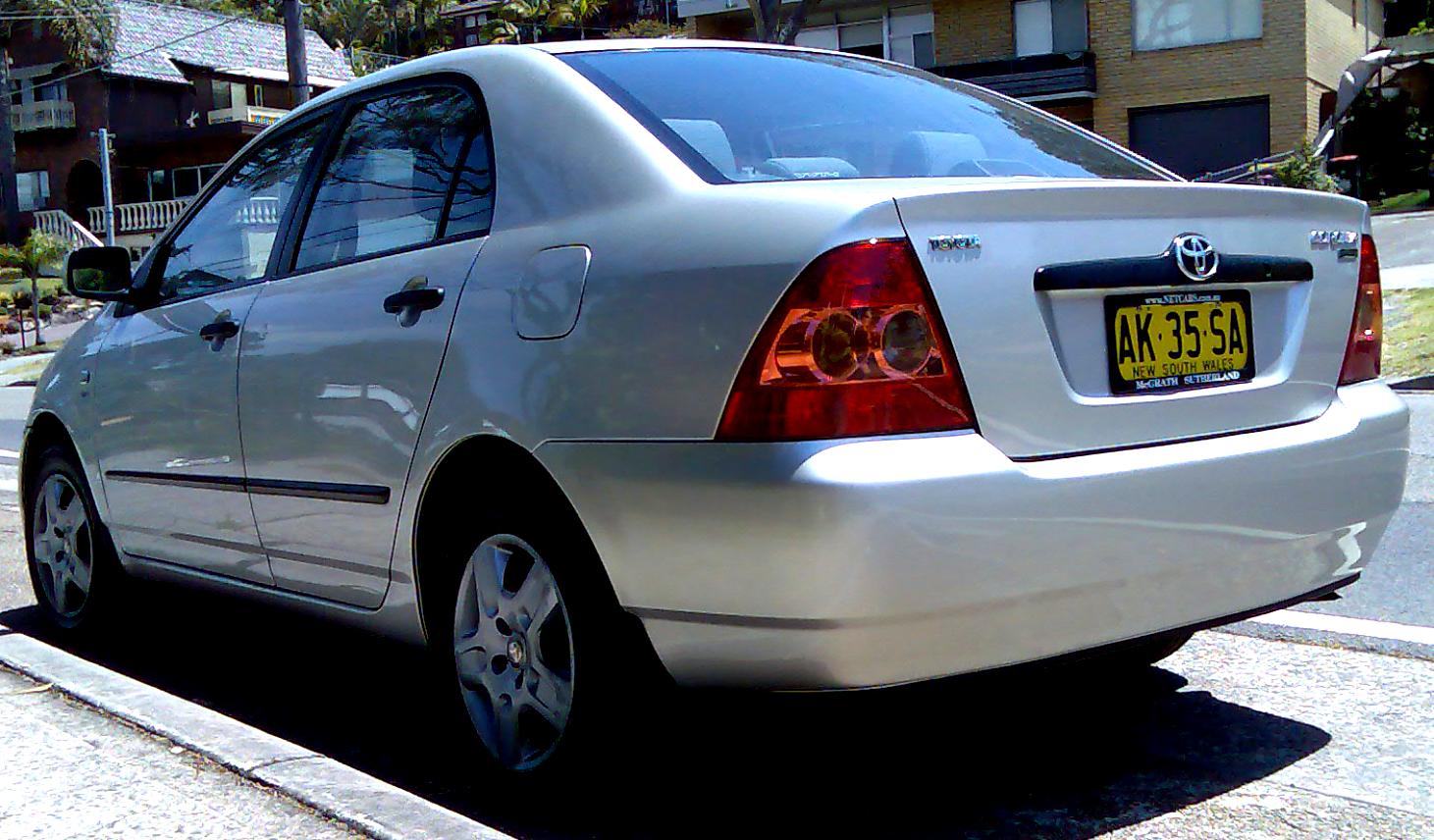 Toyota Corolla Sedan 2004 #12