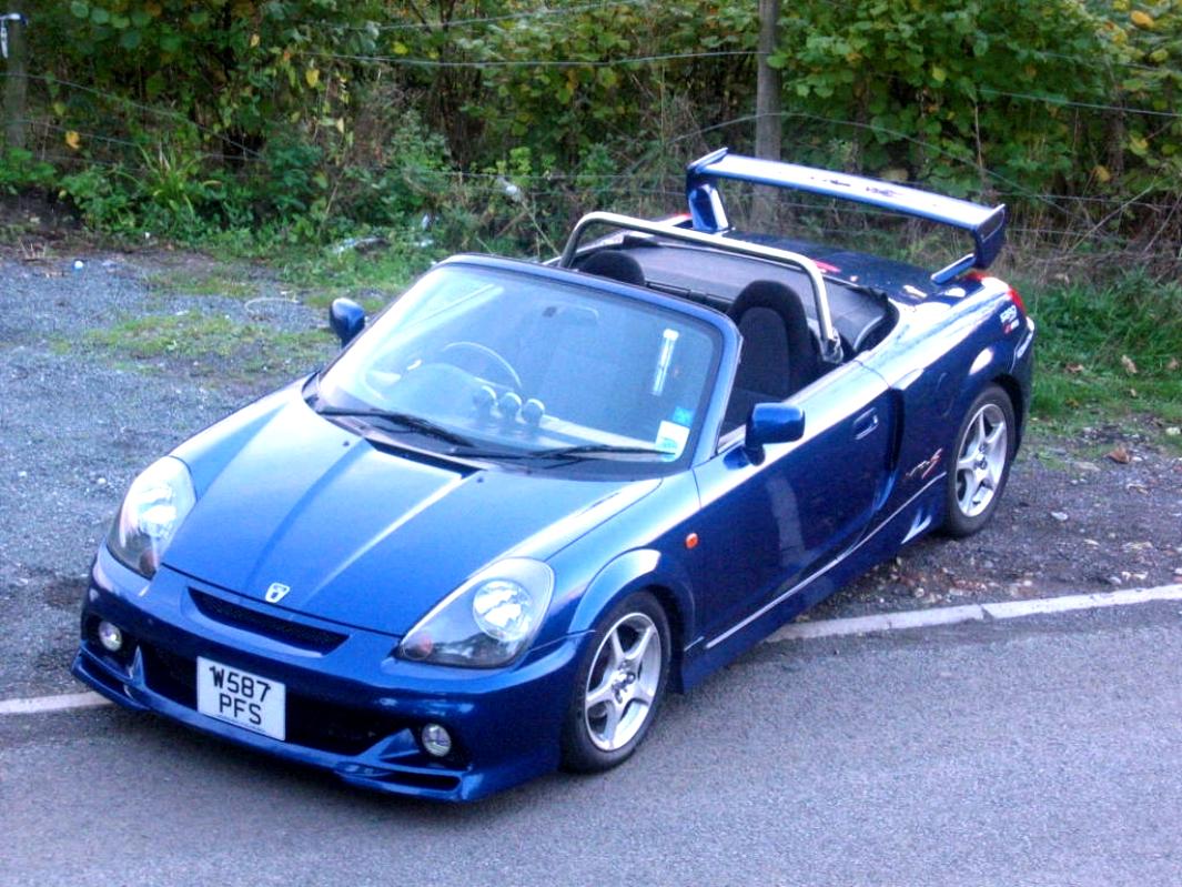 Other modifications of Toyota MR2 Cabriolet. 
