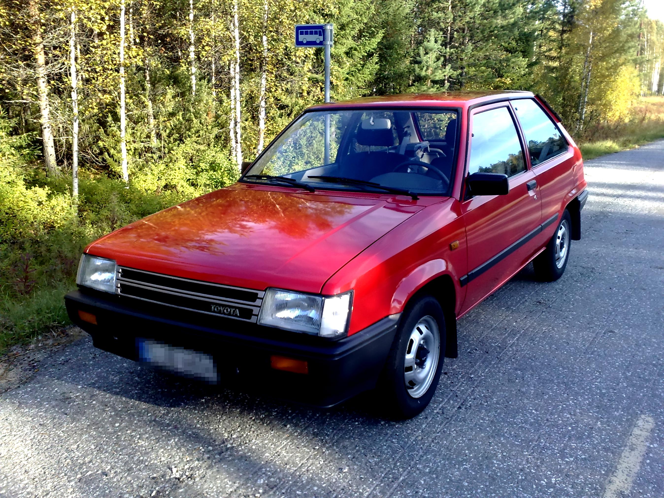 1984 toyota starlet for sale