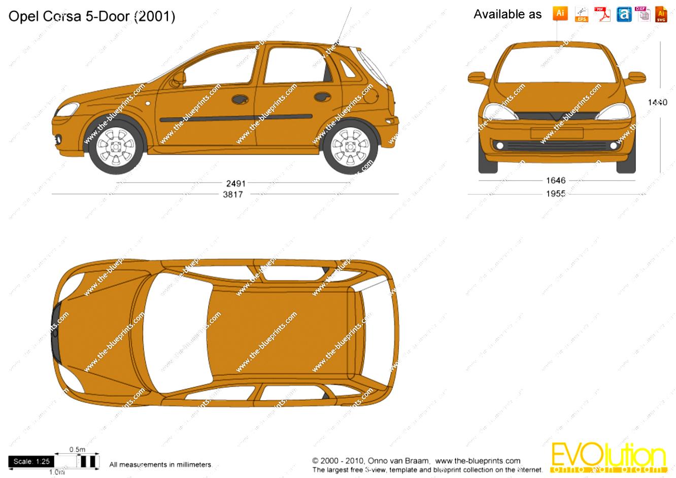 Vauxhall Corsa 5 Doors 2001 #4