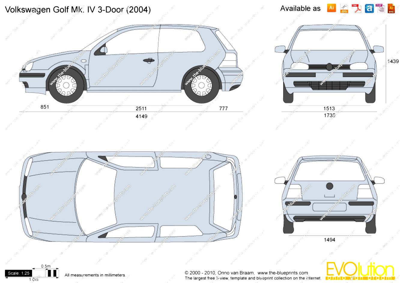 Volkswagen Golf IV 3 Doors 1997 #26