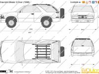 Chevrolet Blazer 3 Doors 1997 #06