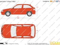 Opel Astra 3 Doors 1991 #06
