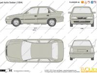 Opel Astra 5 Doors 1994 #57