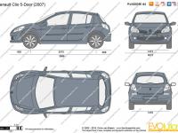 Renault Clio - 5 Doors 2012 #32