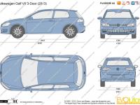 Volkswagen Golf VII 3 Doors 2012 #14